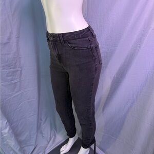 No Boundaries Women's Dark Gray Skinny Jeans